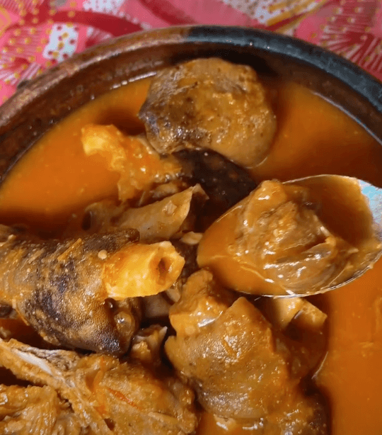 Soupe de cabri & Riz blanc