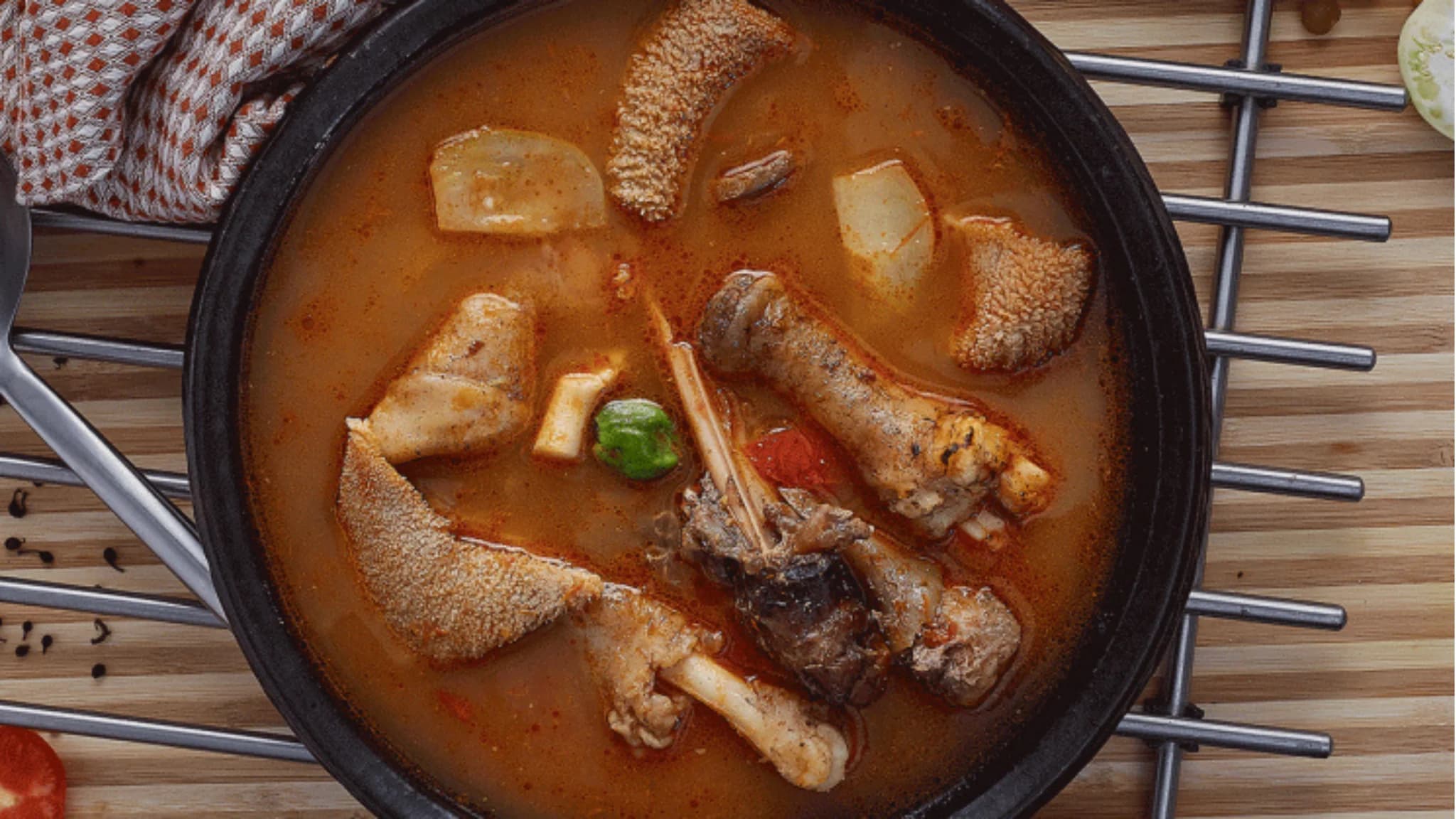 Soupe de Mouton & Riz blanc