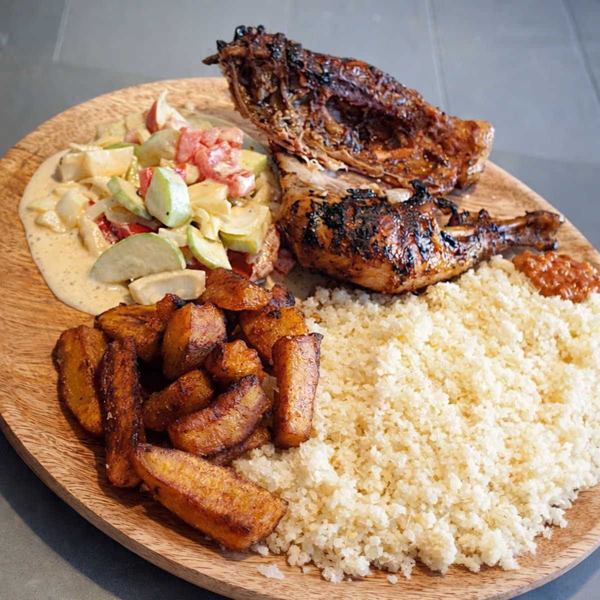 Attieké Poulet Braisé 2/4